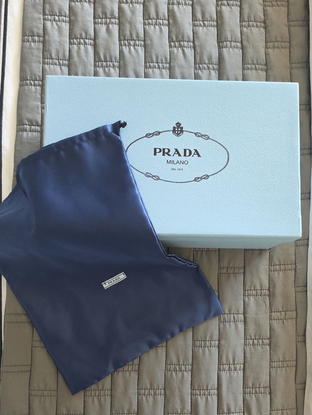 Prada Box And Dust Bag